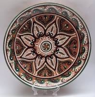 Блюдо для плова шашлыка ляган большое керамика диаметр 38 см