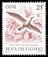 (1968-019) Марка Германия (ГДР) "Буревестник"    100 лет рождения III Θ