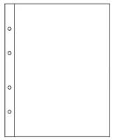 Лист NUMIS NH01 в альбом на 1 банкноту. Упаковка (10 шт) Германия, 304653