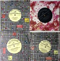 Набор виниловых пластинок (4 шт) М. Магомаев В. Ободзинский Мелодия 175 мм. Excellent