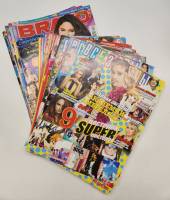 Набор журналов (25 шт) Все звезды 20 шт 2008-2021 Bravo 5 шт Москва Мягкая обл.  с. С цв илл