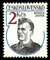(1984-019) Марка Чехословакия "Р. Ясик"    Герои антифашисткого сопротивления III Θ