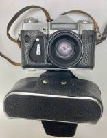 Фотоаппарат плёночный Зенит-Е Объектив Гелиос-44-2, чехол СССР  