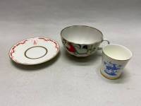 Набор посуды чашка, блюдце и стопка ЛФЗ