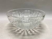 Салатник фруктовница, хрусталь