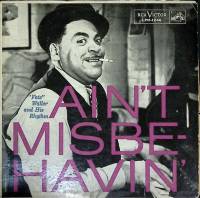 Пластинка виниловая , Ain`t misbehavin Stereo 300 мм. (Сост. на фото)