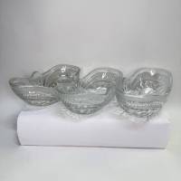 Салатники лодочки хрустальные СССР