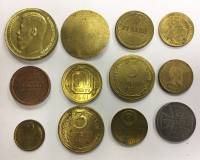 Набор копий монет, 12 шт.
