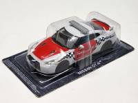 Полицейские машины мира модель Nissan GT R Полиция ОАЭ в коробке-блистере без журнала