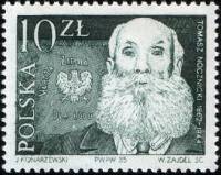 (1985-029) Марка Польша "Т. Ночницкий"    Основатели Польского рабочего движения III Θ