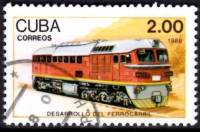 (1988-071) Марка Куба "Тепловоз (1959)"    Локомотивы III Θ