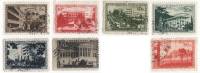 1939-45-50 52 Серия Набор марок 7 шт СССР  Курорты II Θ