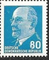 (1967-090) Марка Германия (ГДР) "Вальтер Ульбрихт"    Председатель Гос. совета III Θ