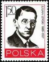 (1978-062) Марка Польша "Юлиан Ленский"    Выдающиеся деятели польской рабочей партии II Θ