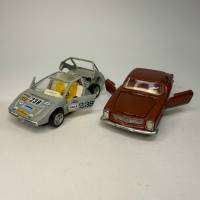 Набор моделей Ferrari 312P Can-Am Mercedes-Benz 230SL СССР на восстановление без блистера 1:43