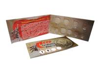 Буклет БМ-СССР9 для годового набора из 9 монет СССР. Россия, #0000024