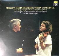 Пластинка виниловая Анне Софи Муттер Mozart Violin concertos № 3, № 5 RTB 300 мм. Excellent