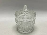 Сахарница конфетница с крышкой хрусталь СССР
