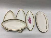 Селедочница фарфор СССР, 5 шт