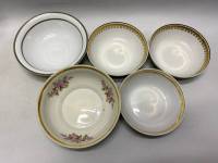 Салатник пиала фарфор 5 шт