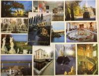 Набор открыток "Петродворец", 18 шт., 1989 г.