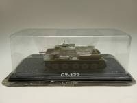 Наши танки Modimio модель СУ 122 в коробке-блистере без журнала 1:43