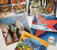 Набор гибких пластинок (31 шт) в журналах Кругозор (5 шт) , Разные исполнители . 175 мм. (сост. на ф