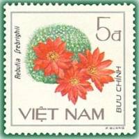 (1985-008) Марка Вьетнам "Ребуция"    Кактусы III Θ