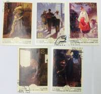 1979-080-84  Серия Набор марок (5 шт) СССР   Изобразительное искусство Украины III Θ