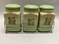 Набор банок для сыпучих продуктов Irit керамика