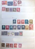 - Набор марок Разные страны 51 шт. Дания Голландия Норвегия Финляндия Швеция Швейцария *  Гашёные . 