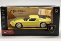 Модель автомобиля Lamborghini miura concept в коробке-блистере Mondo motors1:43