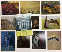 Набор открыток "Гос. музей им. А.С. Пушкина, выпуск 2", 12 шт., 1982 г.