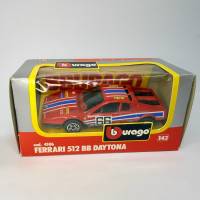 Модель BBurago Ferrari 512 BB в коробке