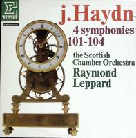 Набор виниловых пластинок (2 шт) Й. Гайдн Симфонии № 101-104 ERATO 300 мм. (Сост. отл.)