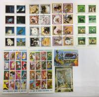 --  Набор блоков Гвинея Экваториальная 8 шт.  Гашёные , III Θ