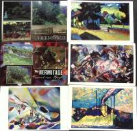 Набор открыток "Эрмитаж", 6 шт., 2001 г.