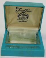 Винтажная ювелирная коробка, пластик, США (сост. на фото)