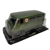 Автомобиль на службе модель УАЗ 450А в коробке блистере без журнала