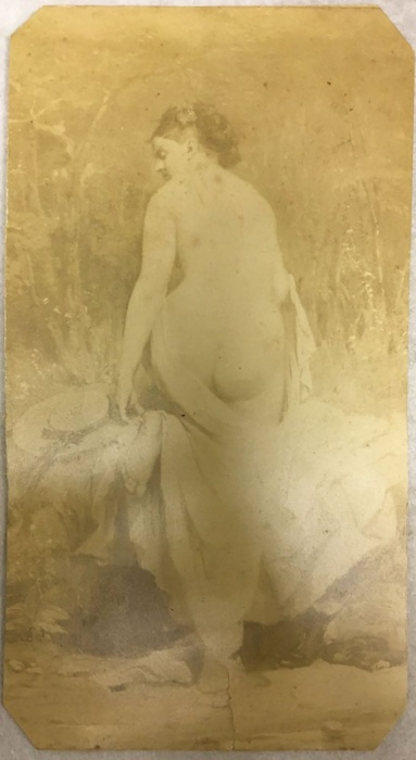 Открытка, репродукция, 1939 г., с подписью