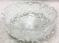 Салатник, хрусталь, Ø 20,5 см., СССР (сост. на фото)