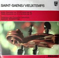 Пластинка виниловая Arthur Grumiaux Saint-Saens Vieuxtemps Violin concertos Philips 300 мм. Excellen