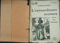 Книга L`extraordinaire aventure 1921 C. Farrere Париж Мягкая обл. 70 с. Без илл.