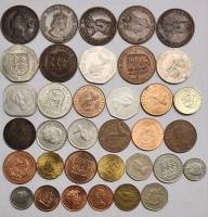 Набор монет Остров Джерси 35 штук