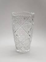 Ваза хрусталь для букетов СССР высота 23 см