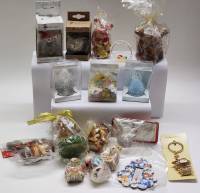 Сувениры Пасхальные Ангелы Forest Ghost Свечи новогодние животные Брелок свинья 17 предметов