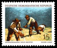 (1968-062) Марка Германия (ГДР) "Сенокс"    Картины III Θ