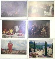 Набор открыток искусство 100 шт портреты натюрморты пейзажи
