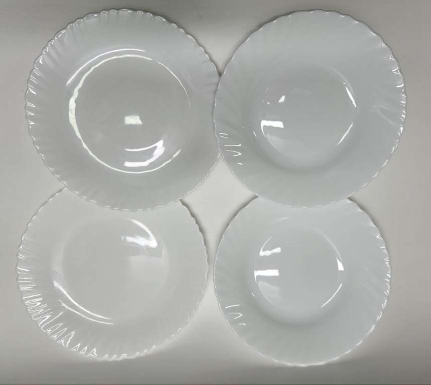 Тарелки блюдца стеклокерамика 18 штук 