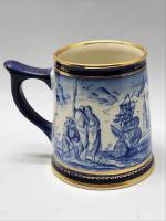 Кружка пивная Санкт-Петербург фарфор ручная роспись Пасс.Т